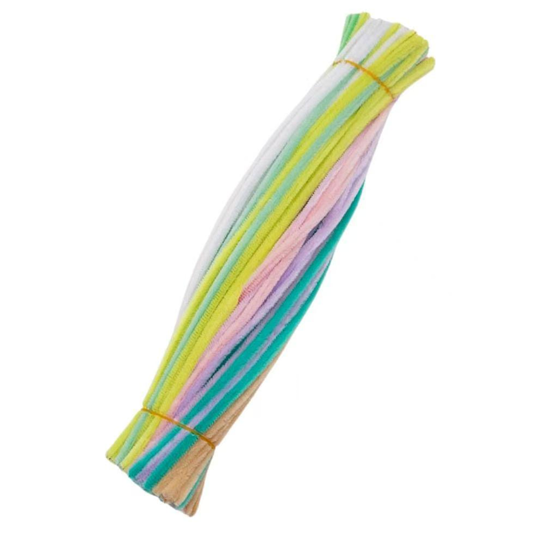 Pastel Multi Chenille Stems 20mm
